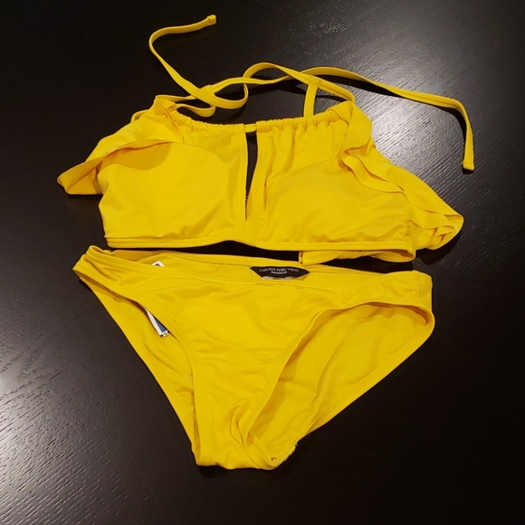 NWT! CARMEN MARC VALVO BIKINI XS - Picture 1 of 5
